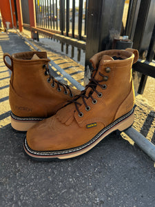 00065 (NO STEEL TOE) 688 crazy brown work boots