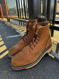 00065 (NO STEEL TOE) 688 crazy brown work boots