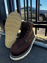 Cargar imagen en el visor de la galería, 00060 (NO STEEL TOE) 650 crazy brown work boots