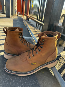 00065 (NO STEEL TOE) 688 crazy brown work boots