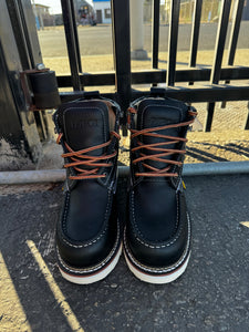 00063 (NO STEEL TOE) 650 black work boots