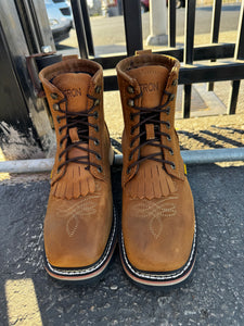 00065 (NO STEEL TOE) 688 crazy brown work boots