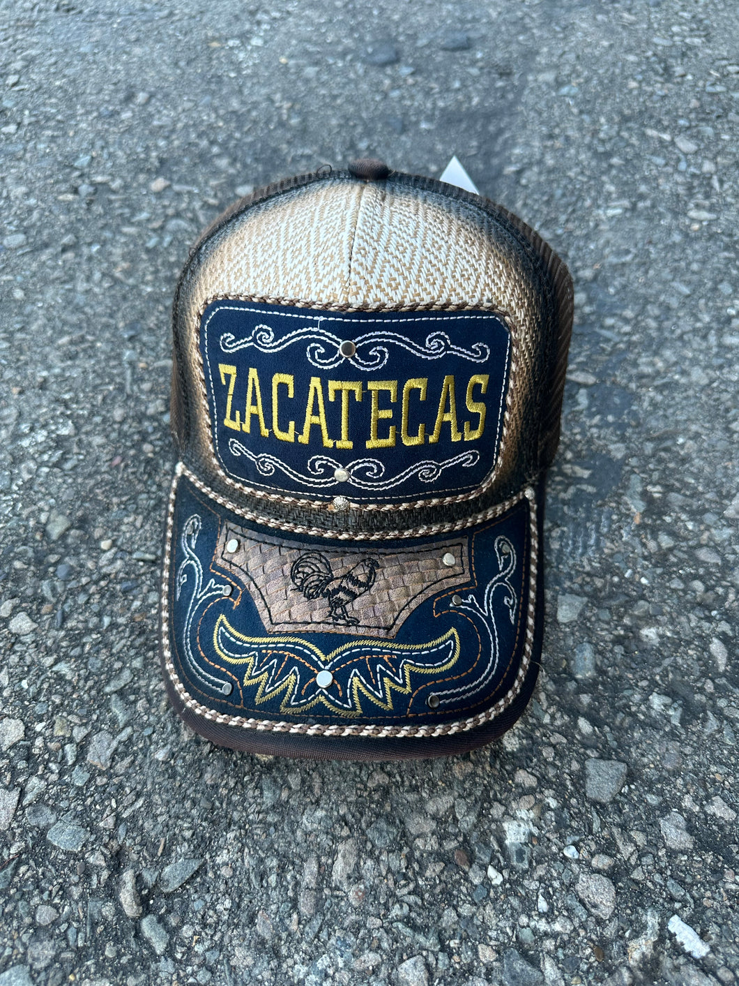 00054 Gorra Charra Mexicana 🇲🇽 Zacatecas