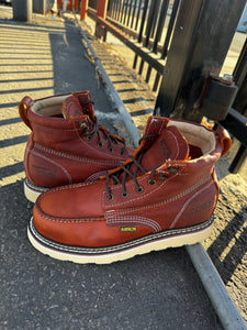 00064 (NO STEEL TOE) 650 light brown work boots