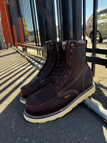 00061 (NO STEEL TOE) 850 Wine work boots