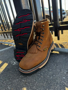 00065 (NO STEEL TOE) 688 crazy brown work boots