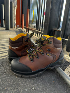 00056 (No Steel toe) 2292 brown work boots