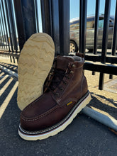 Cargar imagen en el visor de la galería, 00060 (NO STEEL TOE) 650 crazy brown work boots