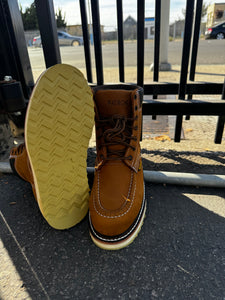 00054 Man Work Boots Est 960 mango crazy