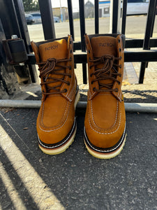 00054 Man Work Boots Est 960 mango crazy