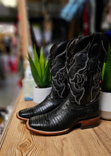 Cargar imagen en el visor de la galería, 065 Man Rodeo boots 🔥 Lizard Teju leather print