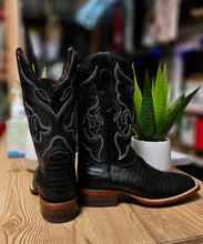 Cargar imagen en el visor de la galería, 065 Man Rodeo boots 🔥 Lizard Teju leather print