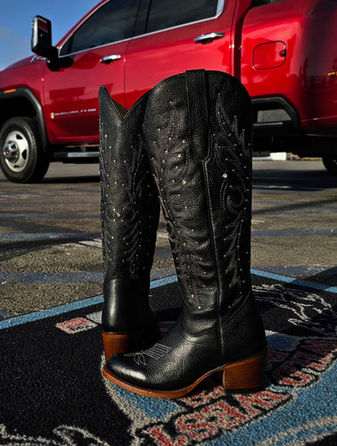 07 Bota de dama Est Paulina boots 😍color negro JR