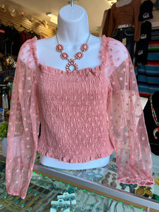 Lupita Dusty pink Top💓